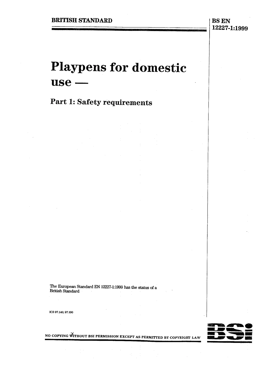 BS EN 12227-1 1999.pdf_第1页