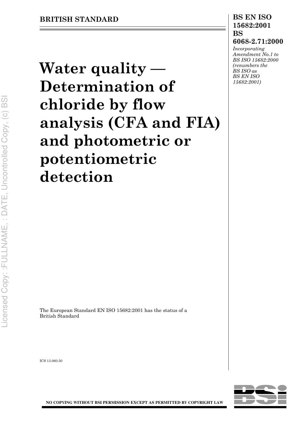 BS EN ISO 15682 2001.pdf_第1页