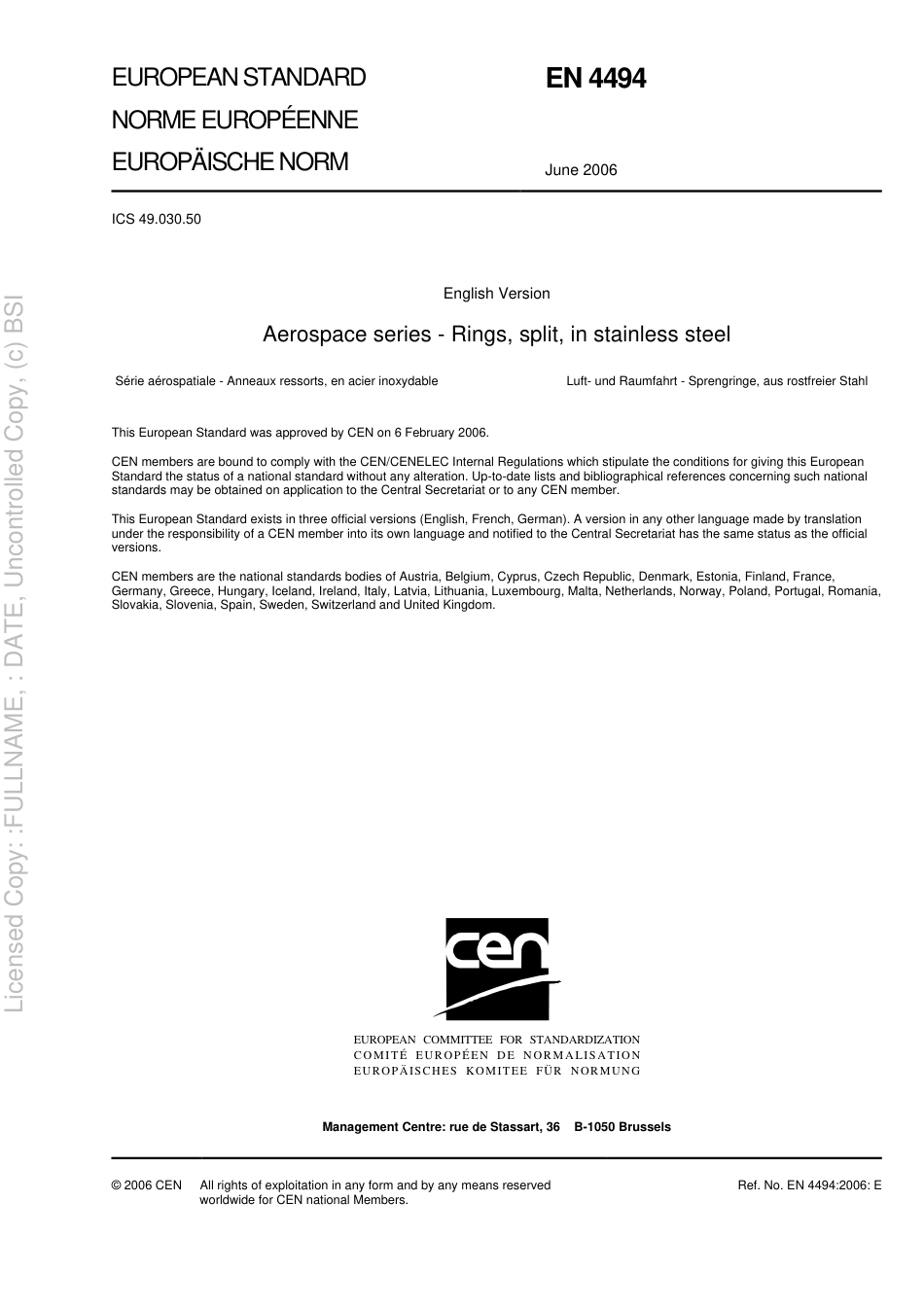 BS EN 4494 2006.pdf_第3页