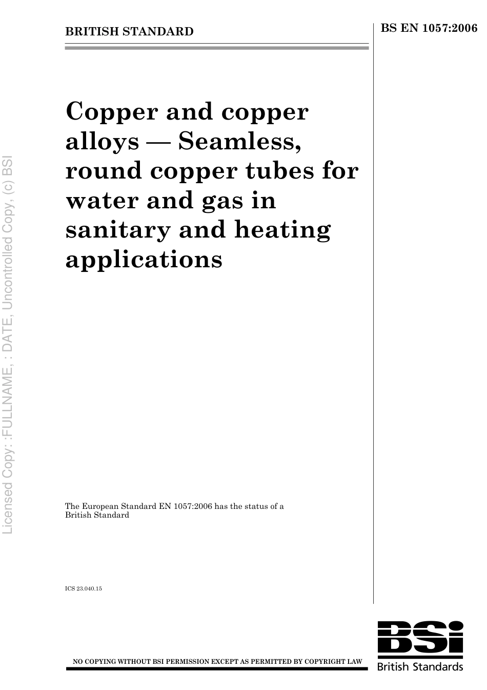 BS EN 1057 2006.pdf_第1页