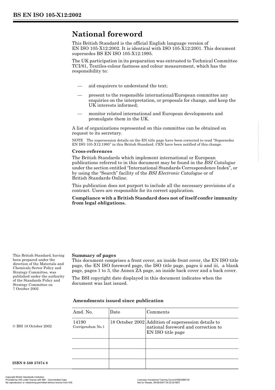 BS EN ISO 105-X12 2002 (Cor 1).pdf_第2页