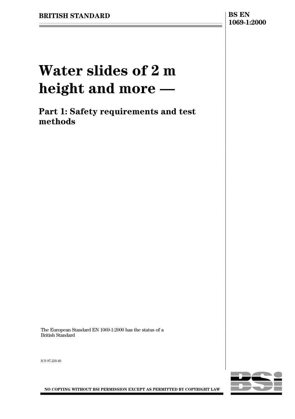 BS EN 1069-1-2000.pdf_第1页