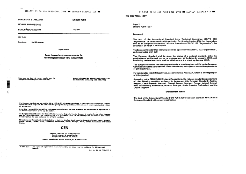 BS EN ISO 7250 1998.pdf_第2页