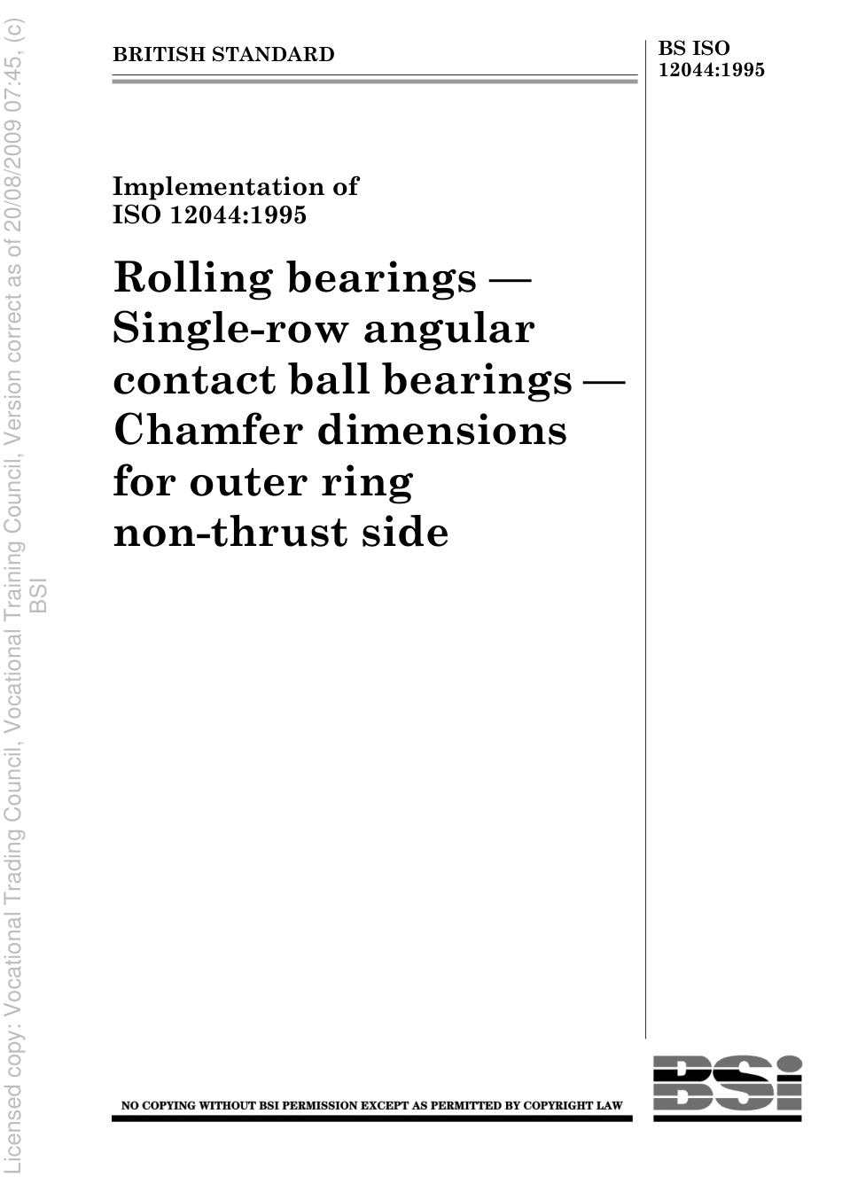 BS ISO 12044 1995.pdf_第1页