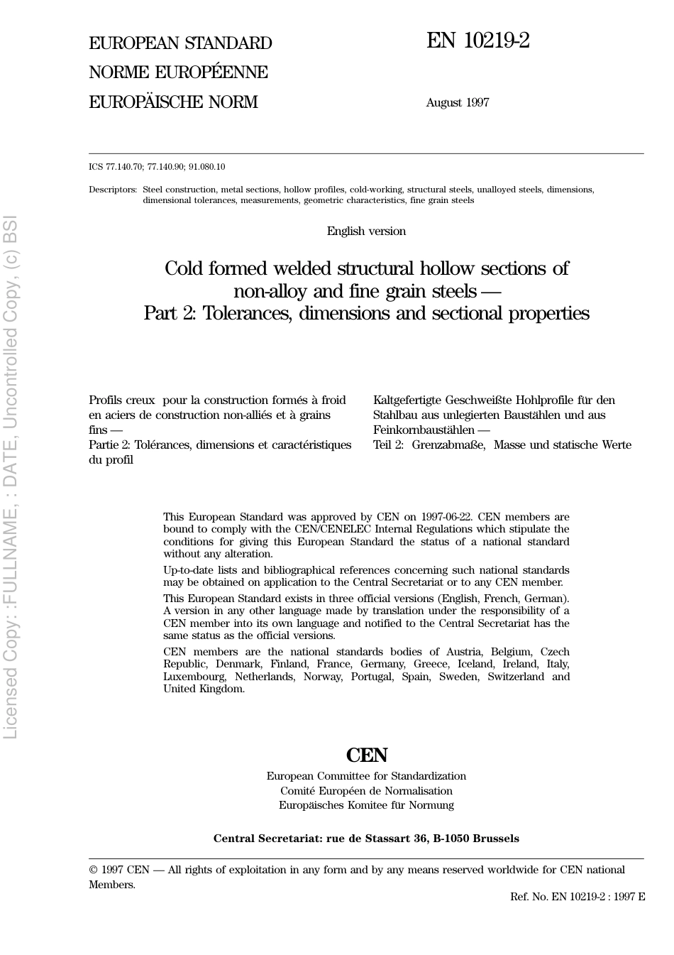 BS EN 10219-2 1997.pdf_第3页