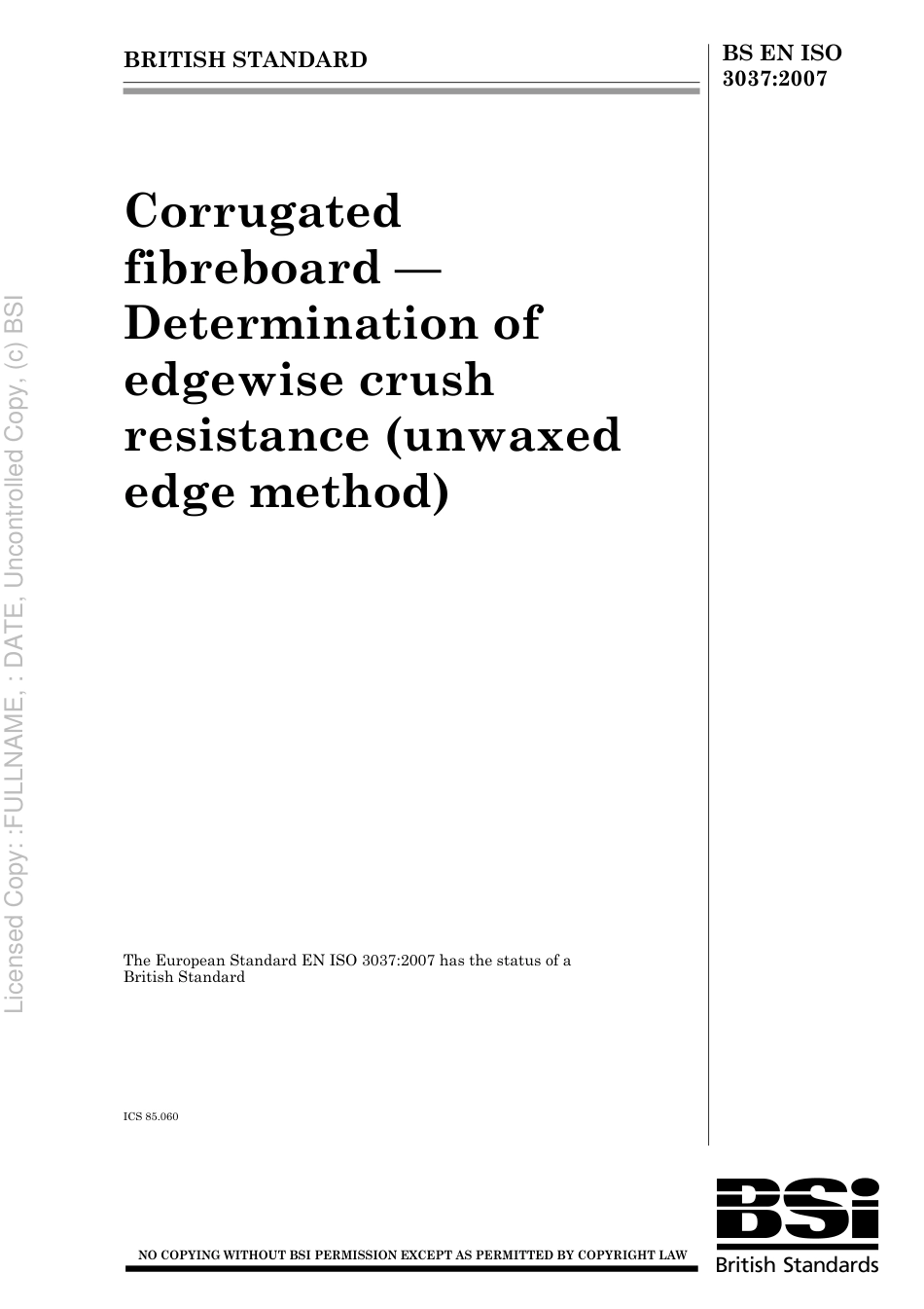 BS EN ISO 3037 2007.pdf_第1页