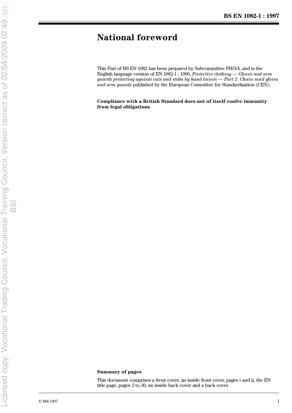 BS EN 1082-1 1997.pdf_第3页