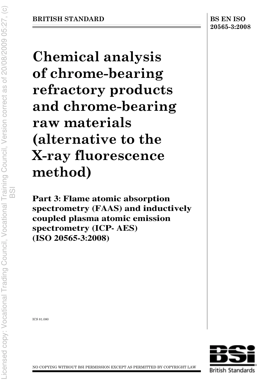 BS EN ISO 20565-3 2008.pdf_第1页