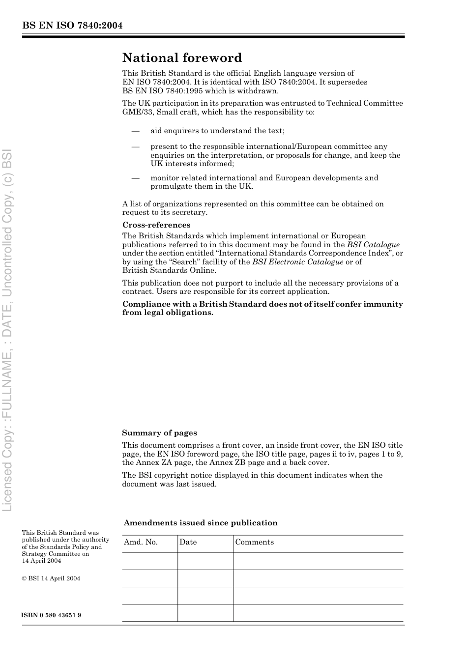BS EN ISO 7840 2004.pdf_第2页