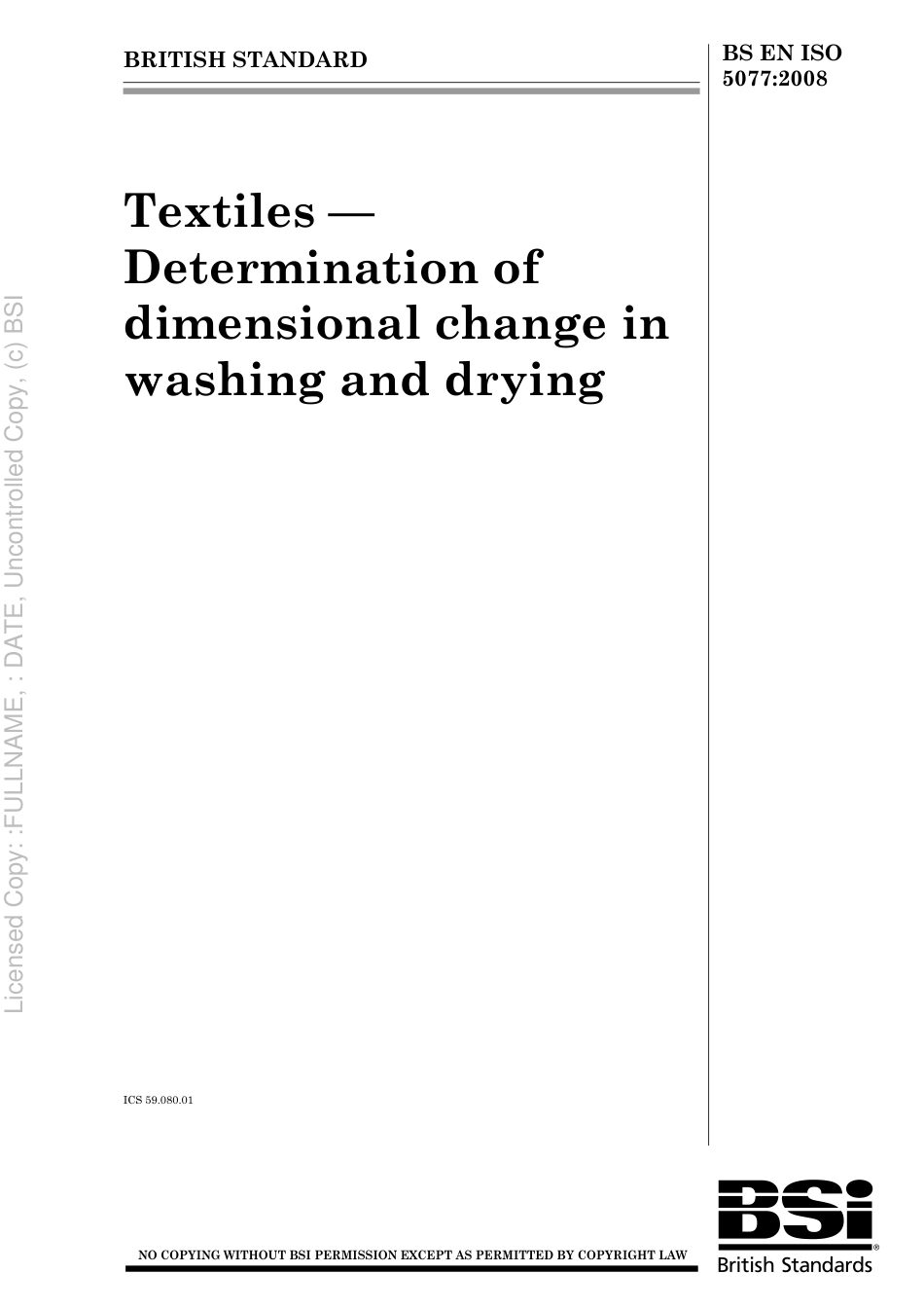 BS EN ISO 5077 2008.pdf_第1页