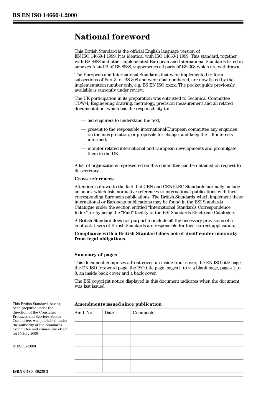BS EN ISO 14660-1 2000.pdf_第2页