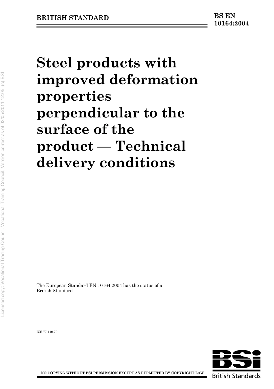 BS EN 10164 2004.pdf_第1页