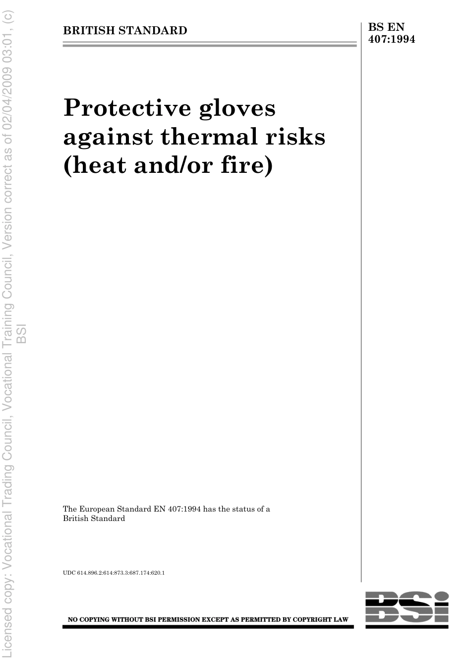 BS EN 407 1994.pdf_第1页