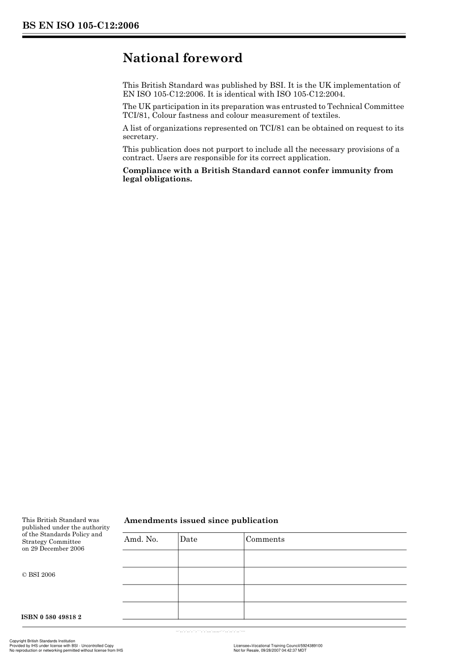 BS EN ISo 105-C12 2006.pdf_第2页