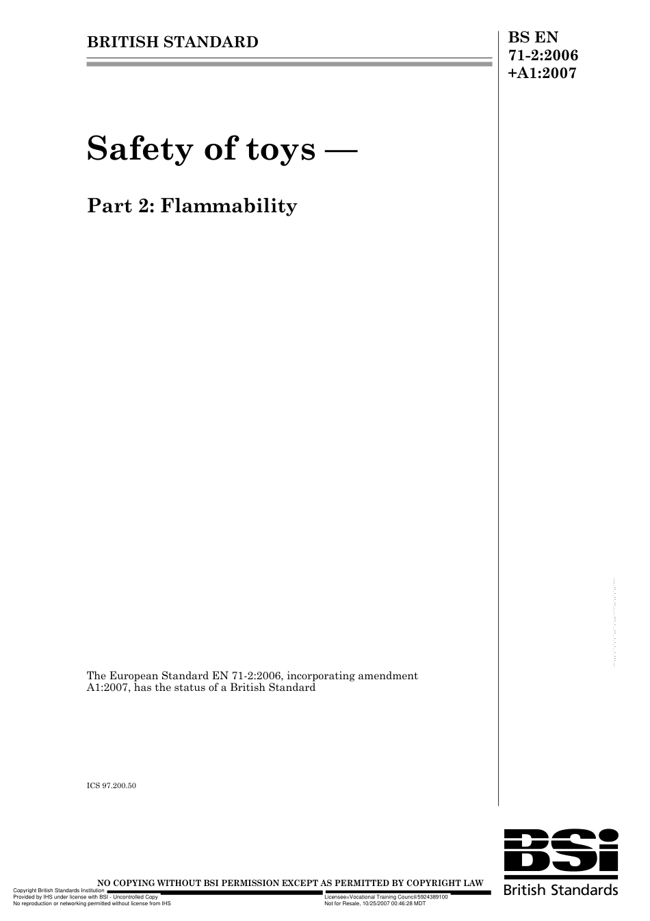 BS EN 71-2-2006+A1(no L).pdf_第1页