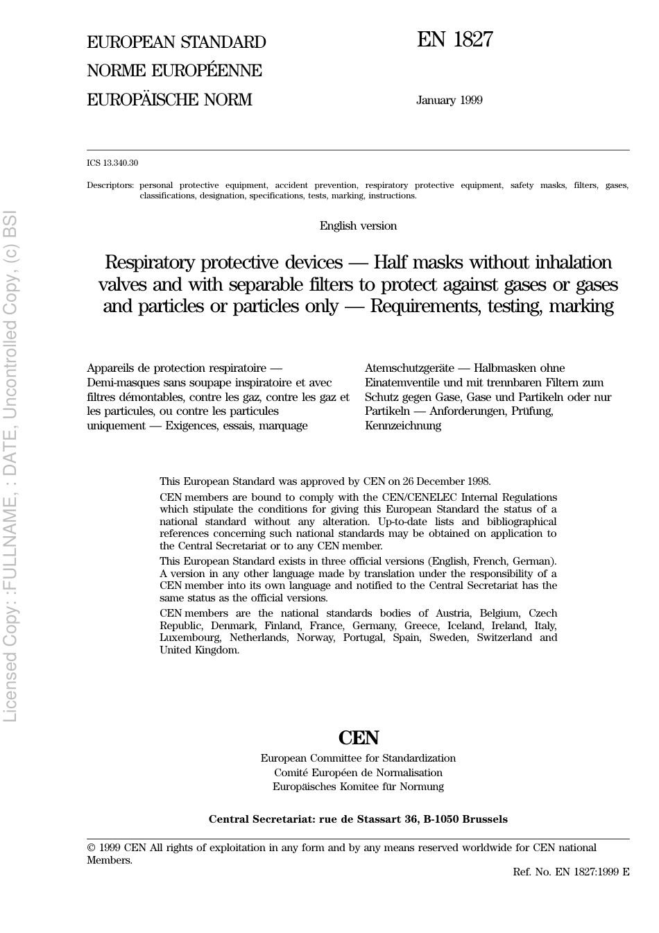 BS EN 1827 1999.pdf_第3页