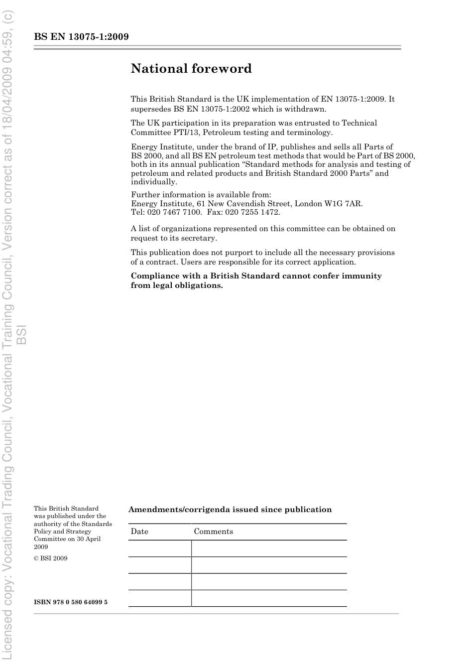 BS EN 13075-1 2009.pdf_第2页