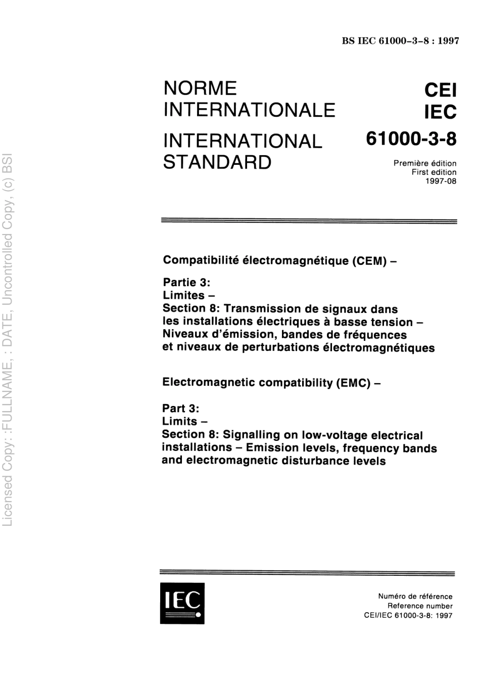 BS IEC 61000-3-8 1997.pdf_第3页