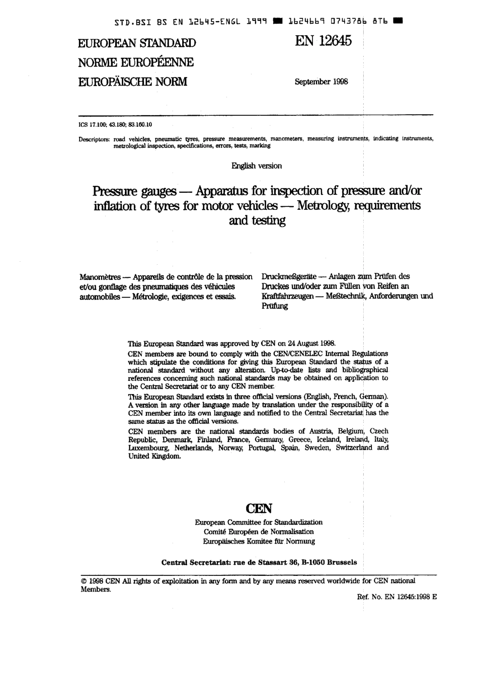 BS EN 12645 1999.pdf_第3页