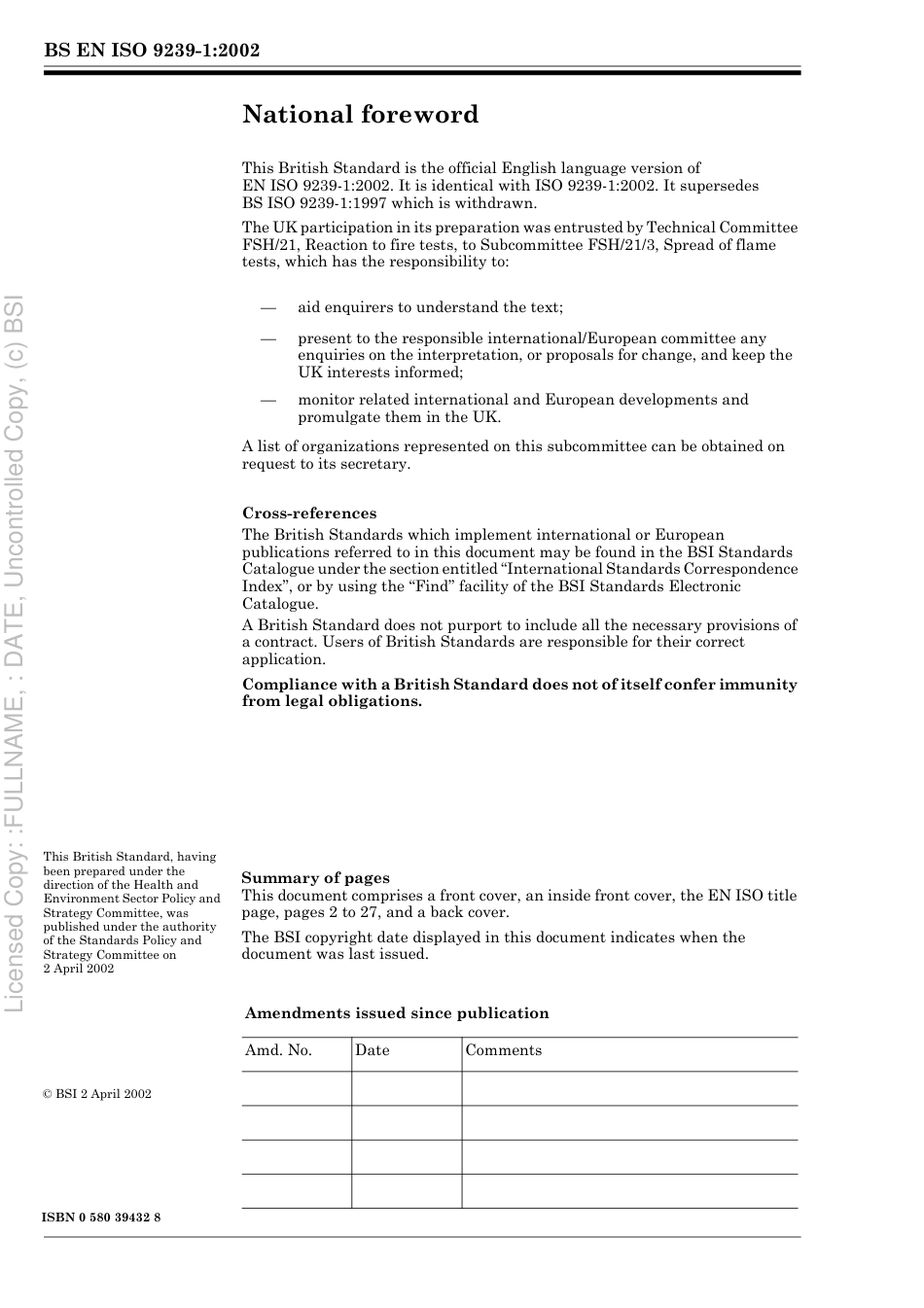 BS EN ISO 9239-1 2002.pdf_第2页