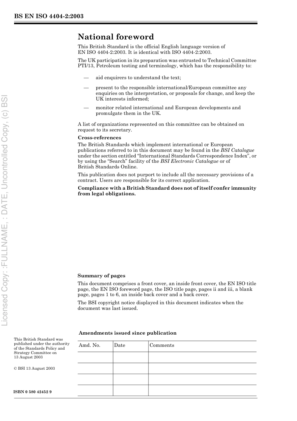 BS EN ISO 4404-2 2003.pdf_第2页