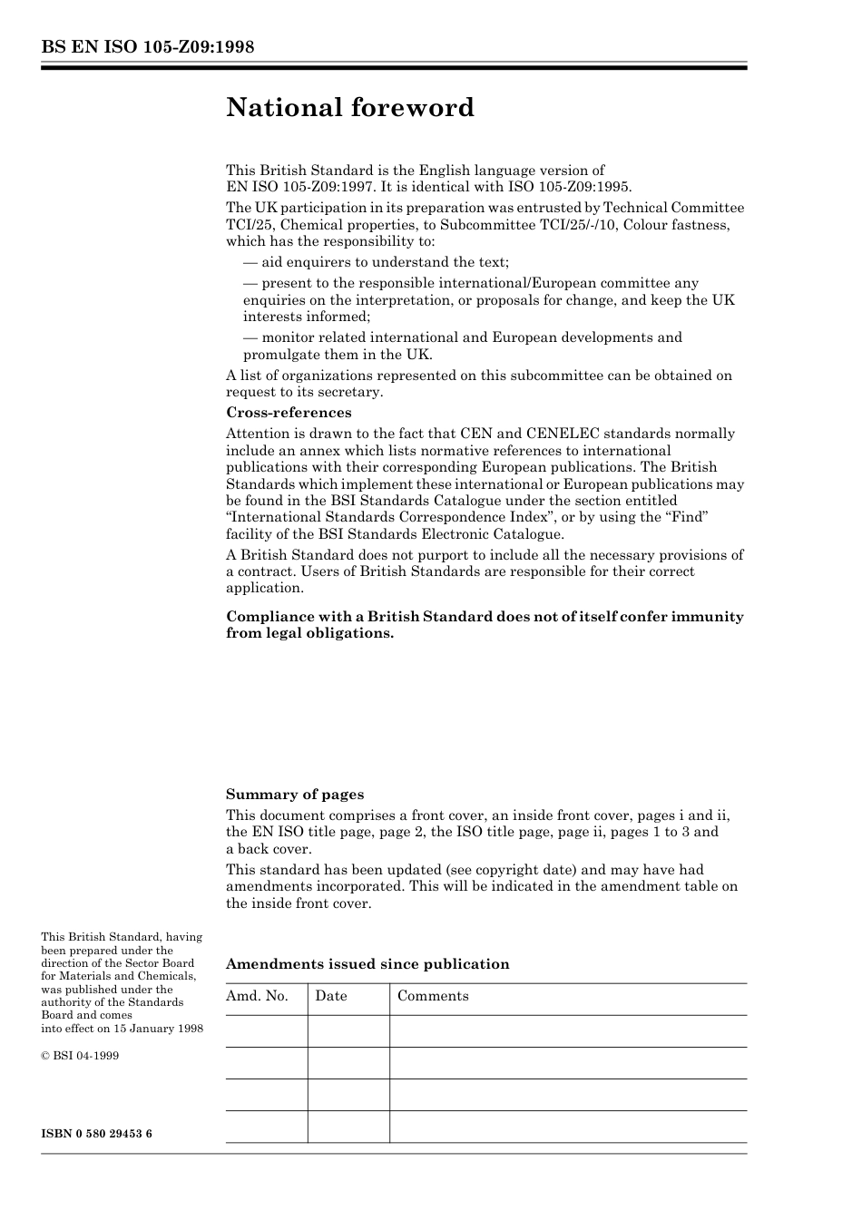 BS EN ISO 105-Z09 1998.pdf_第2页