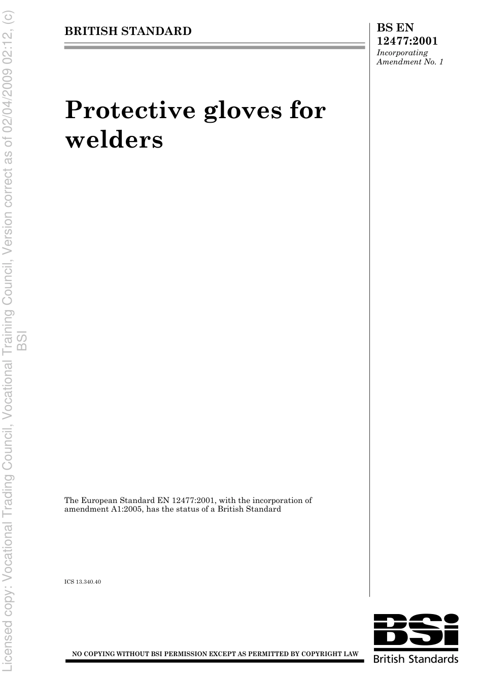 BS EN 12477 2001.pdf_第1页