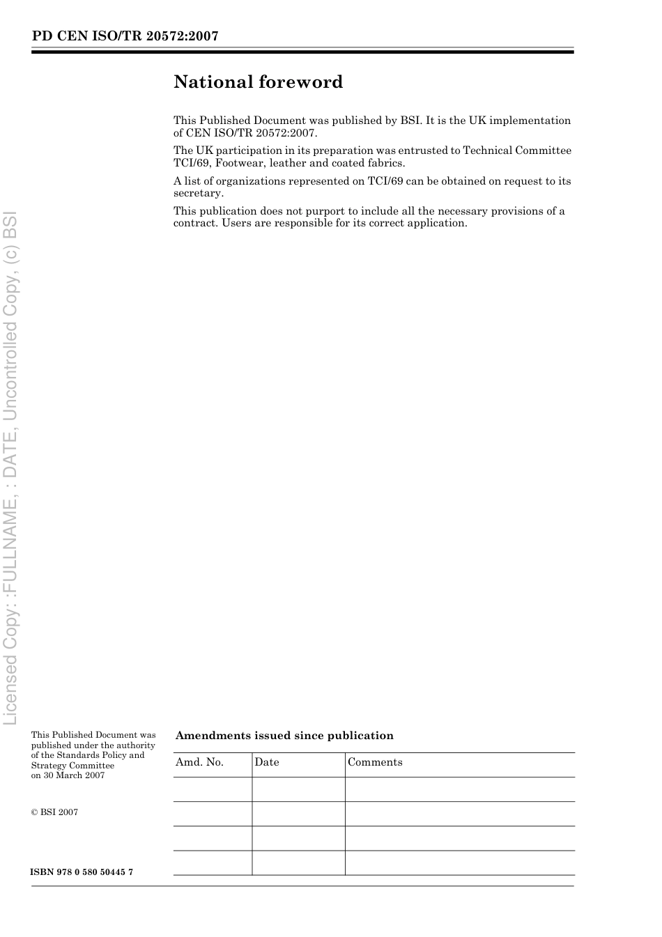 PD CEN ISO TR 20572 2007.pdf_第2页