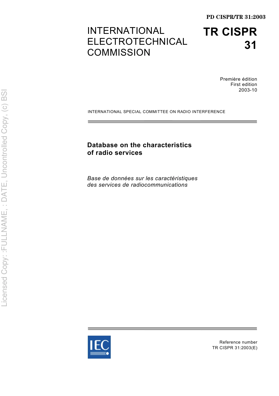 PD CISPR-TR 31 2003.pdf_第3页