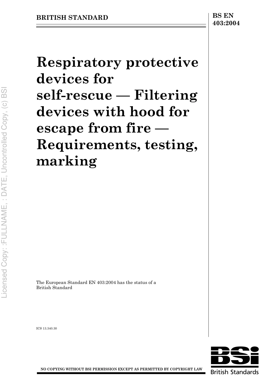 BS EN 403 2004.pdf_第1页