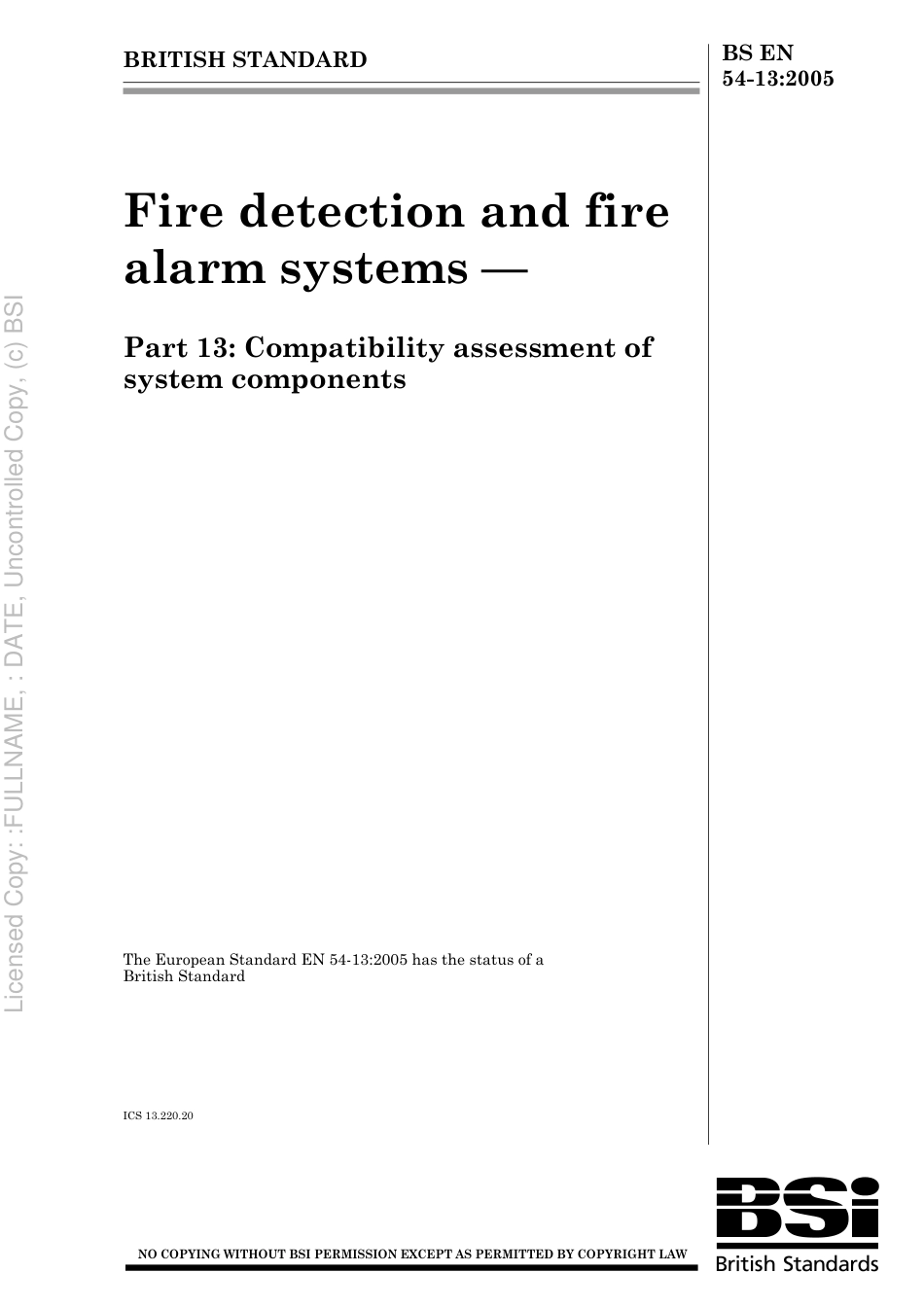 BS EN 54-13 2005.pdf_第1页