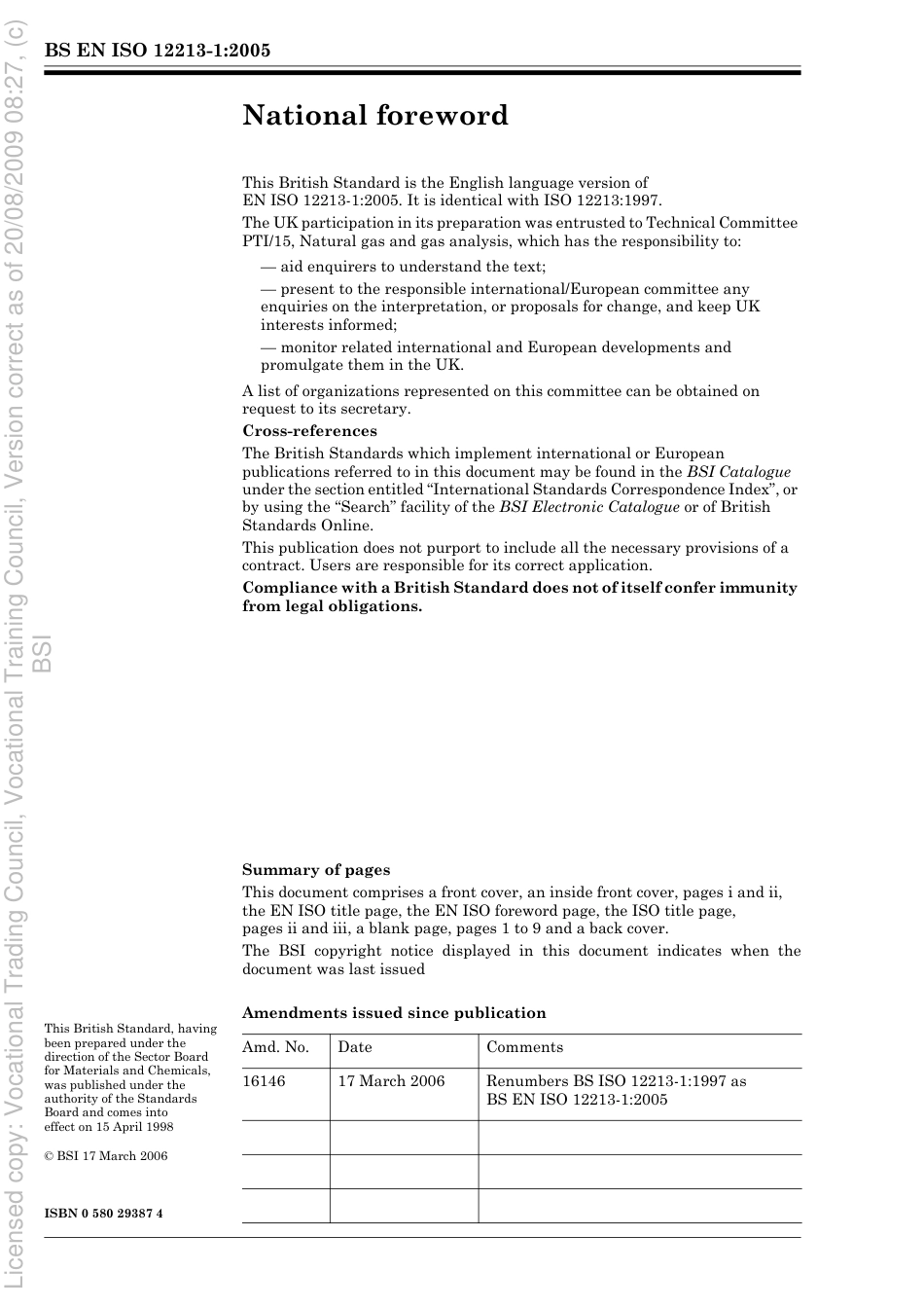 BS EN ISO 12213-1 2005.pdf_第2页