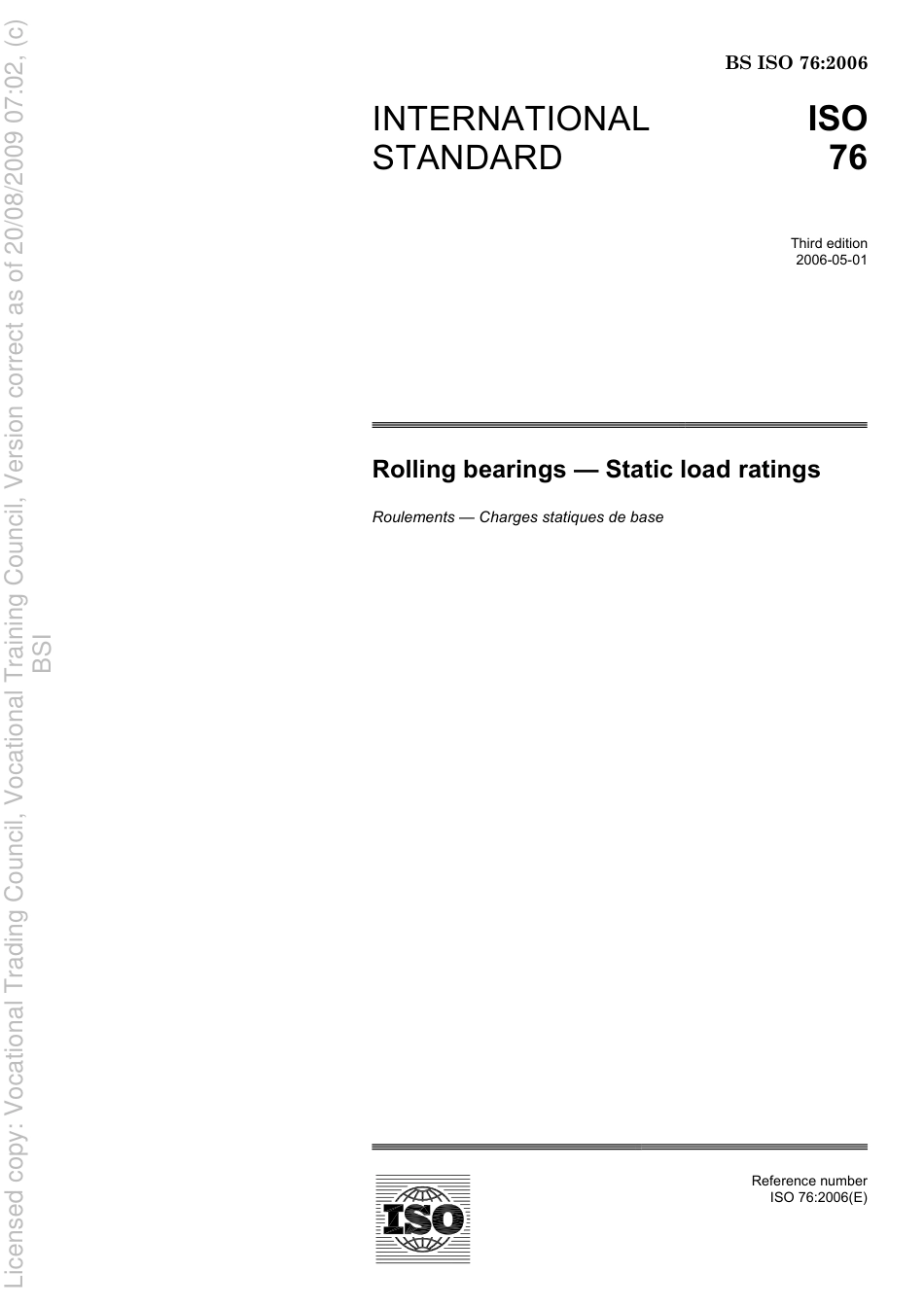 BS ISO 76 2006.pdf_第3页