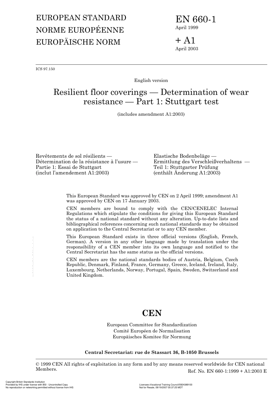 BS EN 660-1 1999 (A1).pdf_第3页