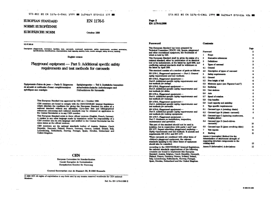 BS EN 1176-5 1999.pdf_第2页