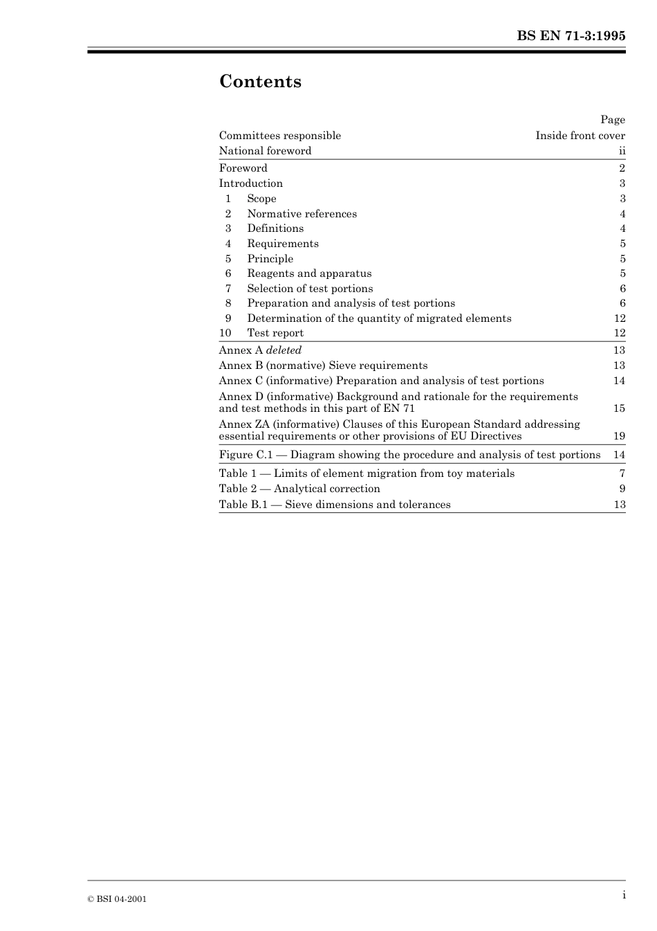 BS EN 71-3 1995 with admt 1 2000.pdf_第3页