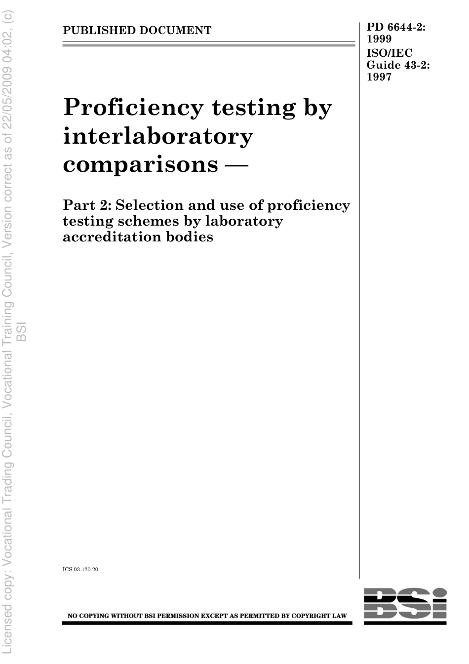 PD 6644-2 1999.pdf_第1页