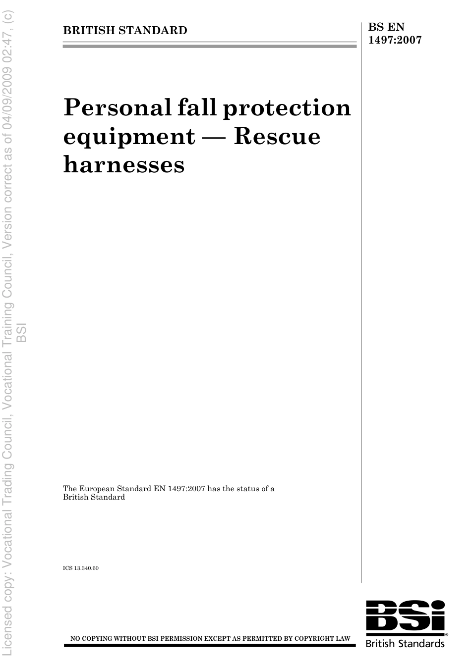 BS EN 1497 2007.pdf_第1页