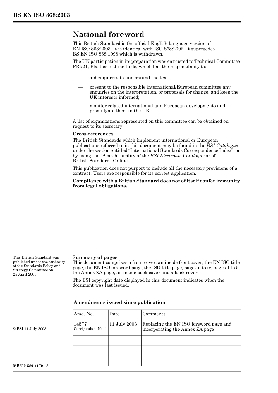 BS EN ISO 868 2003 (Cor 1).pdf_第2页