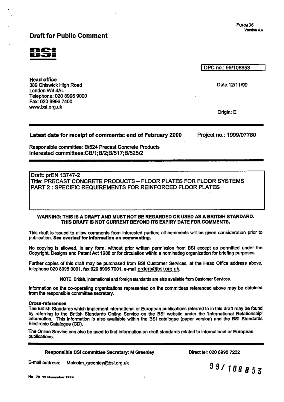 Draft prEN13747-2 Precast Flooring System.pdf_第2页