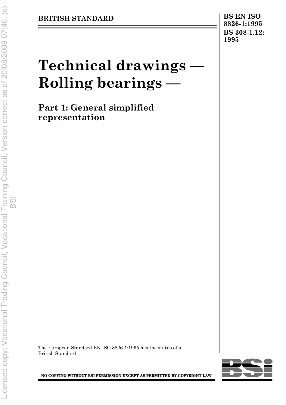 BS EN ISO 8826-1 1995.pdf_第1页