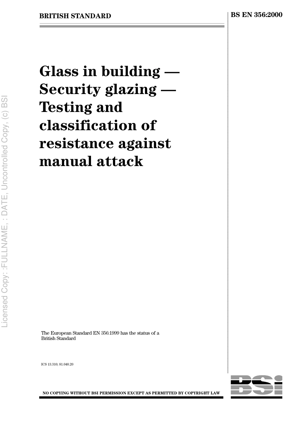 BS EN 356 2000.pdf_第1页