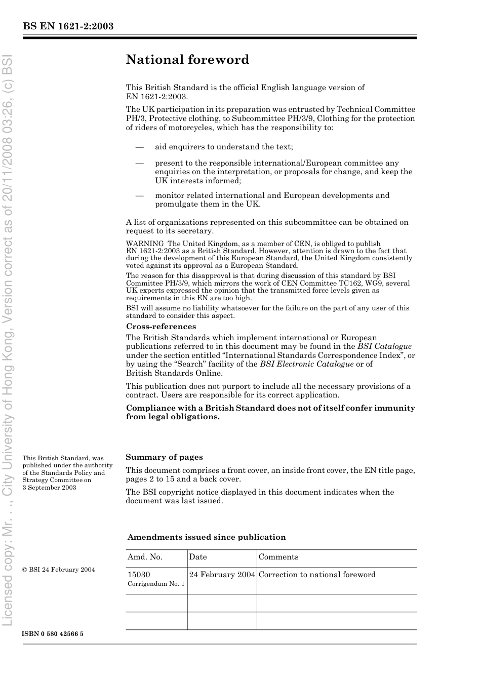 BS EN 1621-2 2003.pdf_第2页