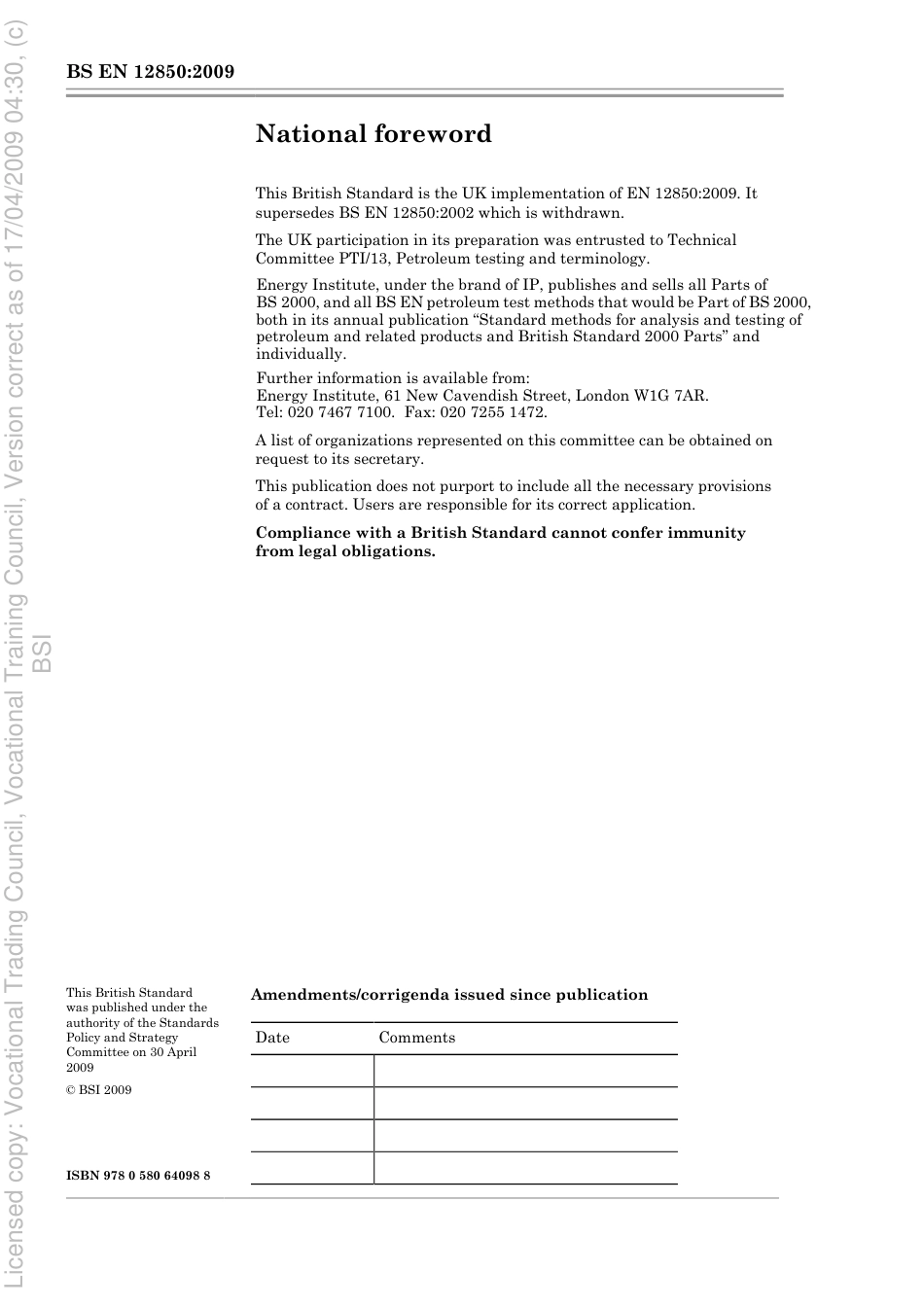 BS EN 12850 2009.pdf_第2页