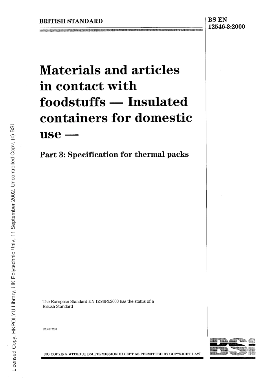 BS EN 12546-3-2000 (uncontrolled).pdf_第1页