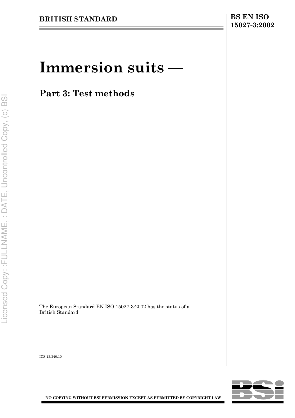 BS EN ISO 15027-3 2002.pdf_第1页