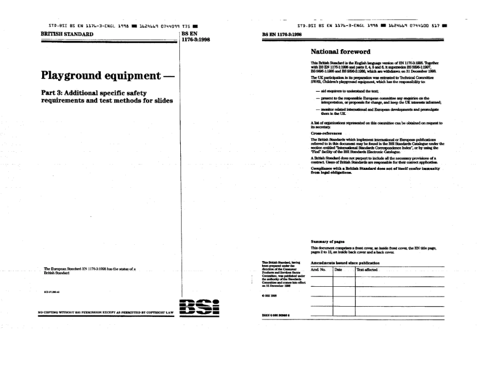 BS EN 1176-3 1998.pdf_第1页