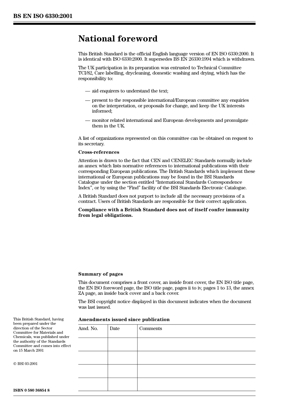 BS EN ISO 6330 2001.pdf_第2页