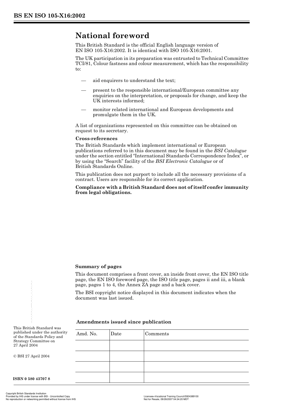 BS EN ISO 105-X16 2002.pdf_第2页