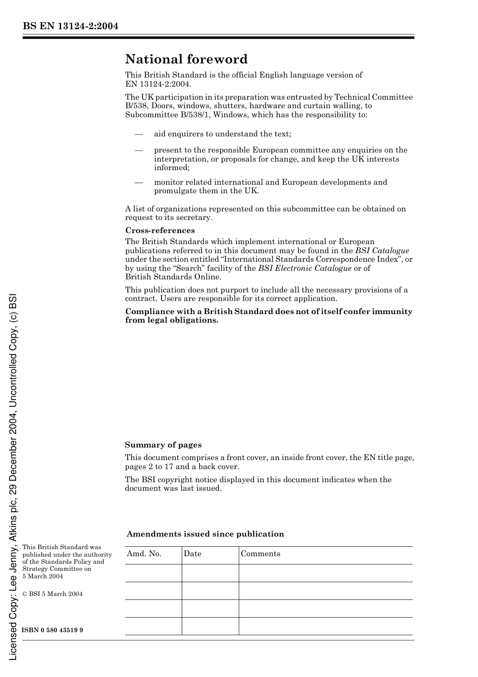 BS EN 13124-2_2004 (Lib#1223) Windows, doors and shutters - Explosion Resistance - Test method Part 2 Range test.pdf_第3页